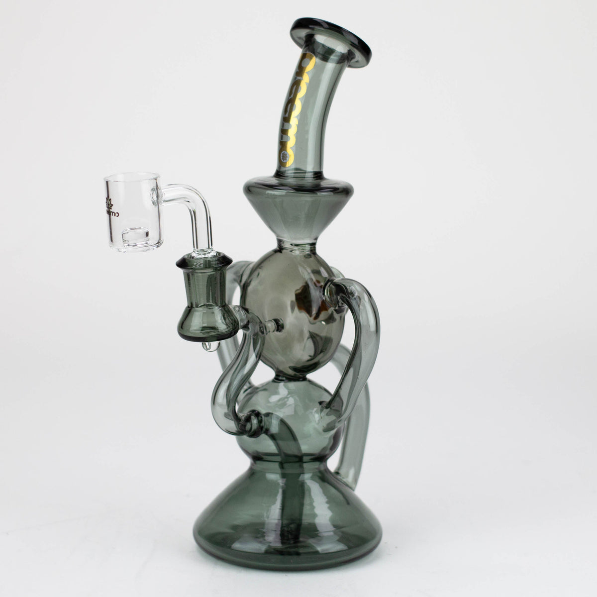 Preemo 11" 14mm glass Implosion Recycler dab Rig with a banger