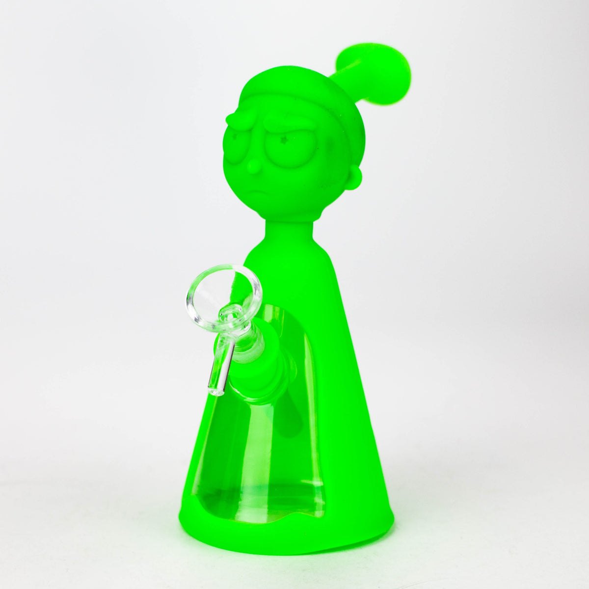 7" Rick and Morty Silicone Bong