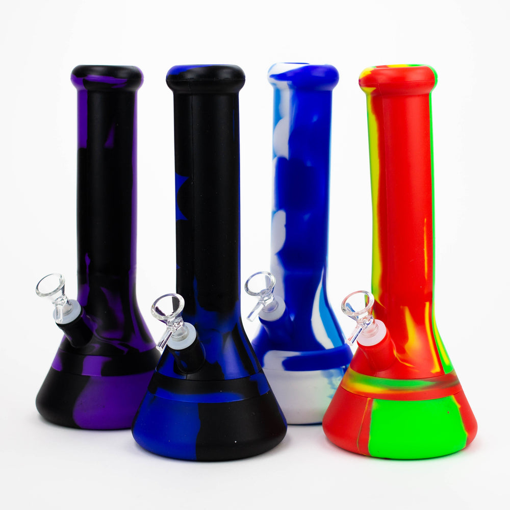 12" Assorted Silicone Bong