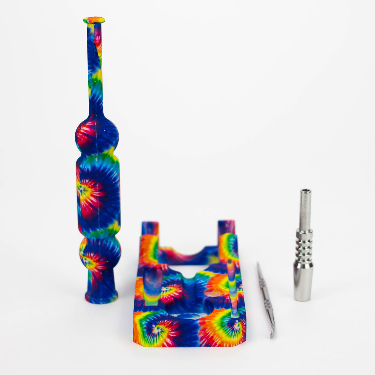 8" Silicone Nectar Collector Set (Assorted)