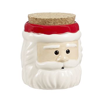 Santa Claus Christmas novelty Stash Jar