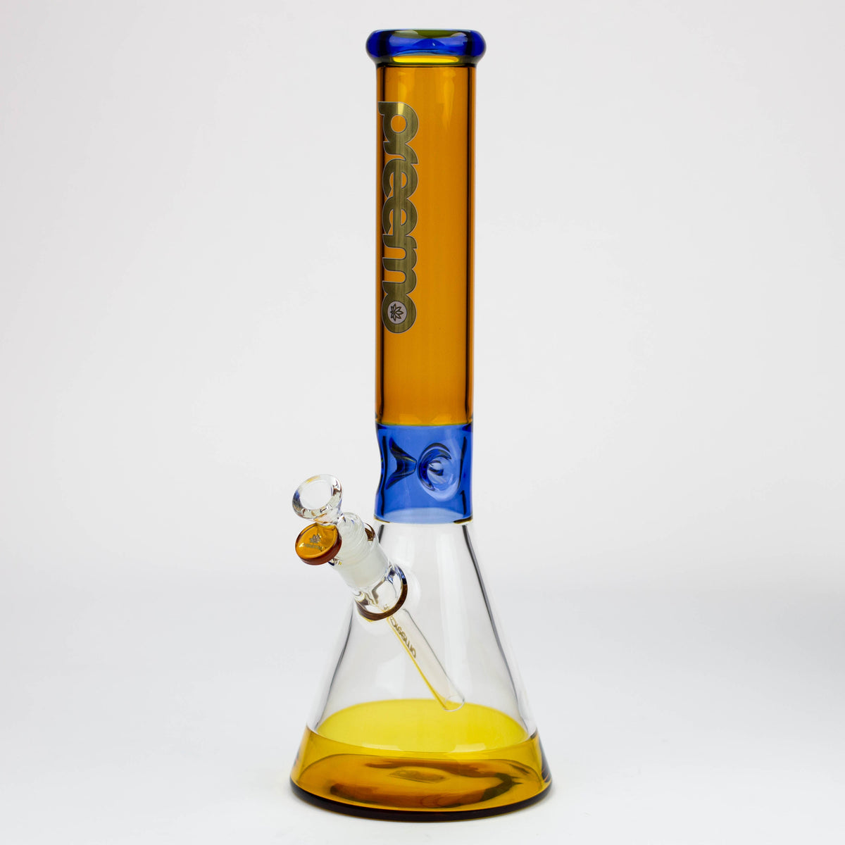 Preemo 15.5 Contrast Beaker gold with violet accents